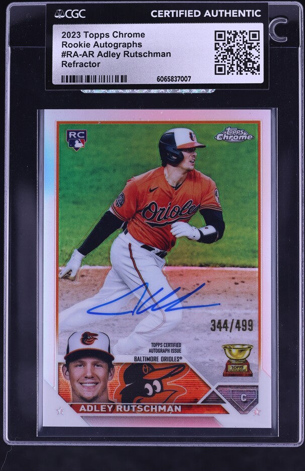 その他 bowman adley rutschman paper /50 PSA10 PSA 10 Adley Rutschman 2023 Topps CHROME Series 1 Stars of