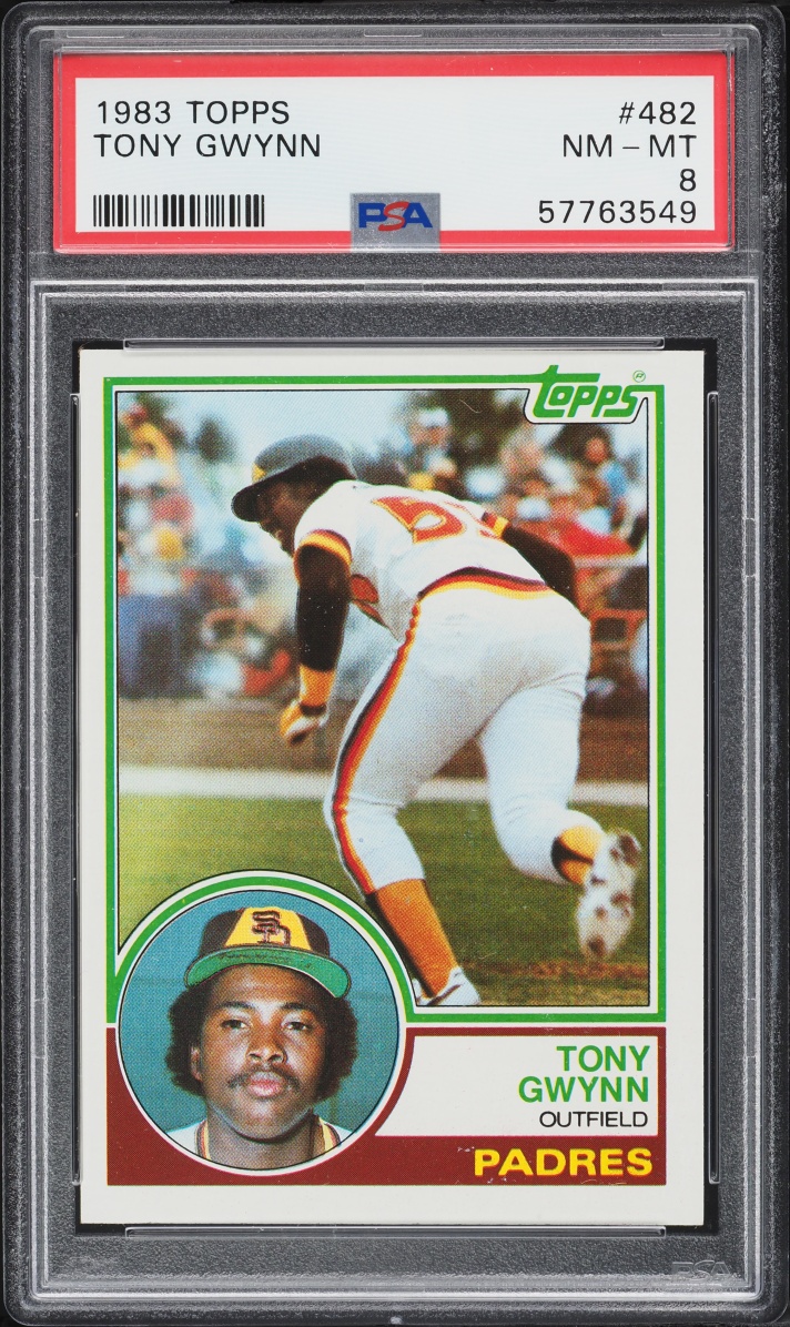 1983 Topps Tony Gwynn #482 PSA 8 NM-MT