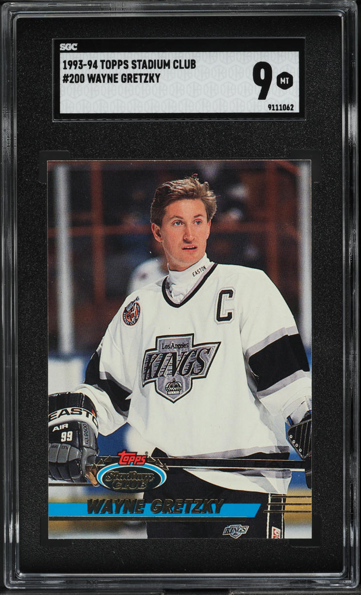 1993 Stadium Club Wayne Gretzky #200 SGC 9 MINT