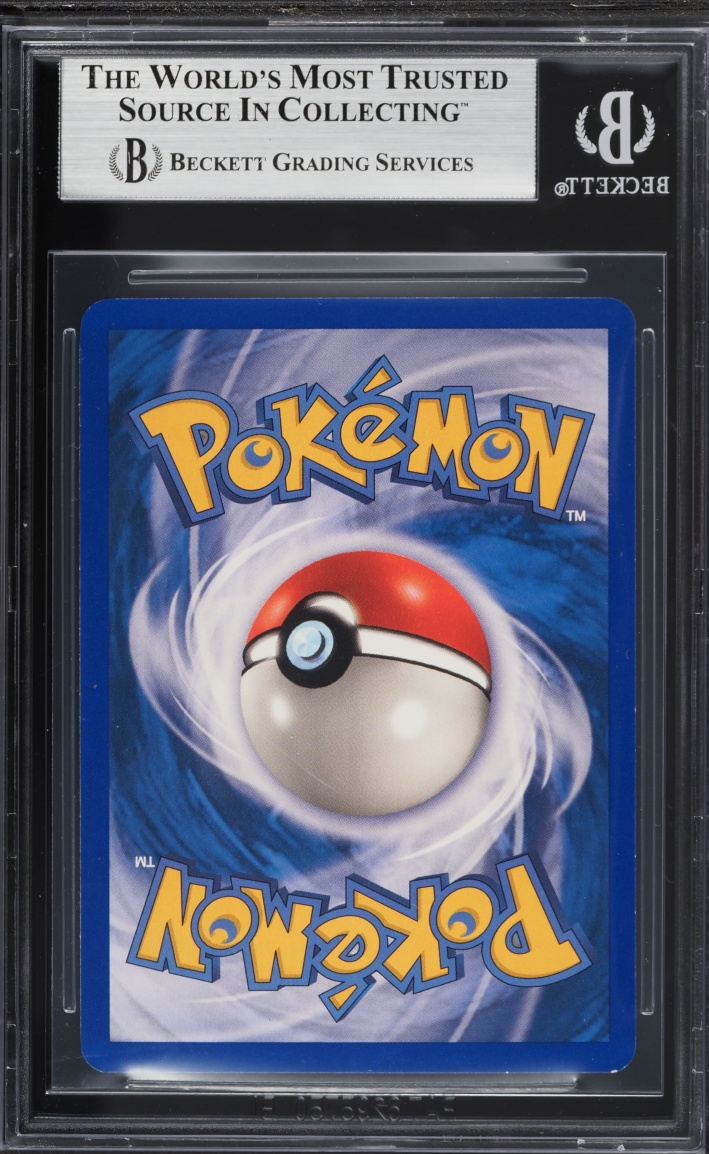 2002 Pokemon Legendary Collection Reverse Holo Rhyhorn #90 BGS 8.5 NM-MT+