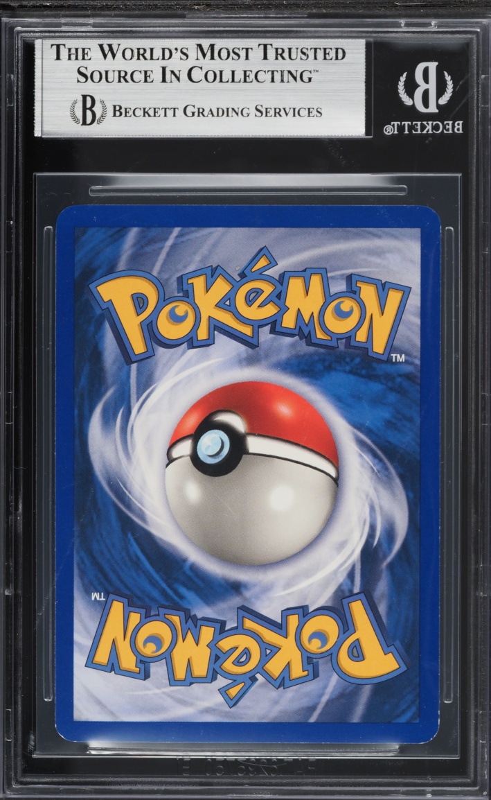 2002 Pokemon Legendary Collection Reverse Holo Rhyhorn #90 BGS 8.5 NM-MT+