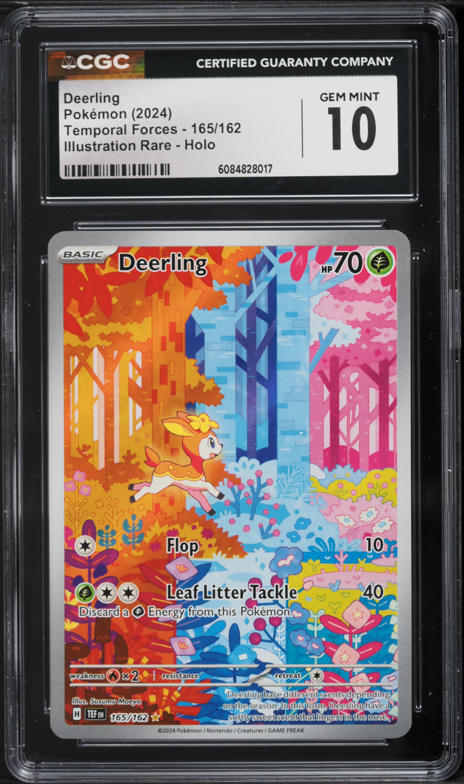 2024 Pokemon Japanese SV Cyber Judge Art Rare Deerling #73 CGC 10