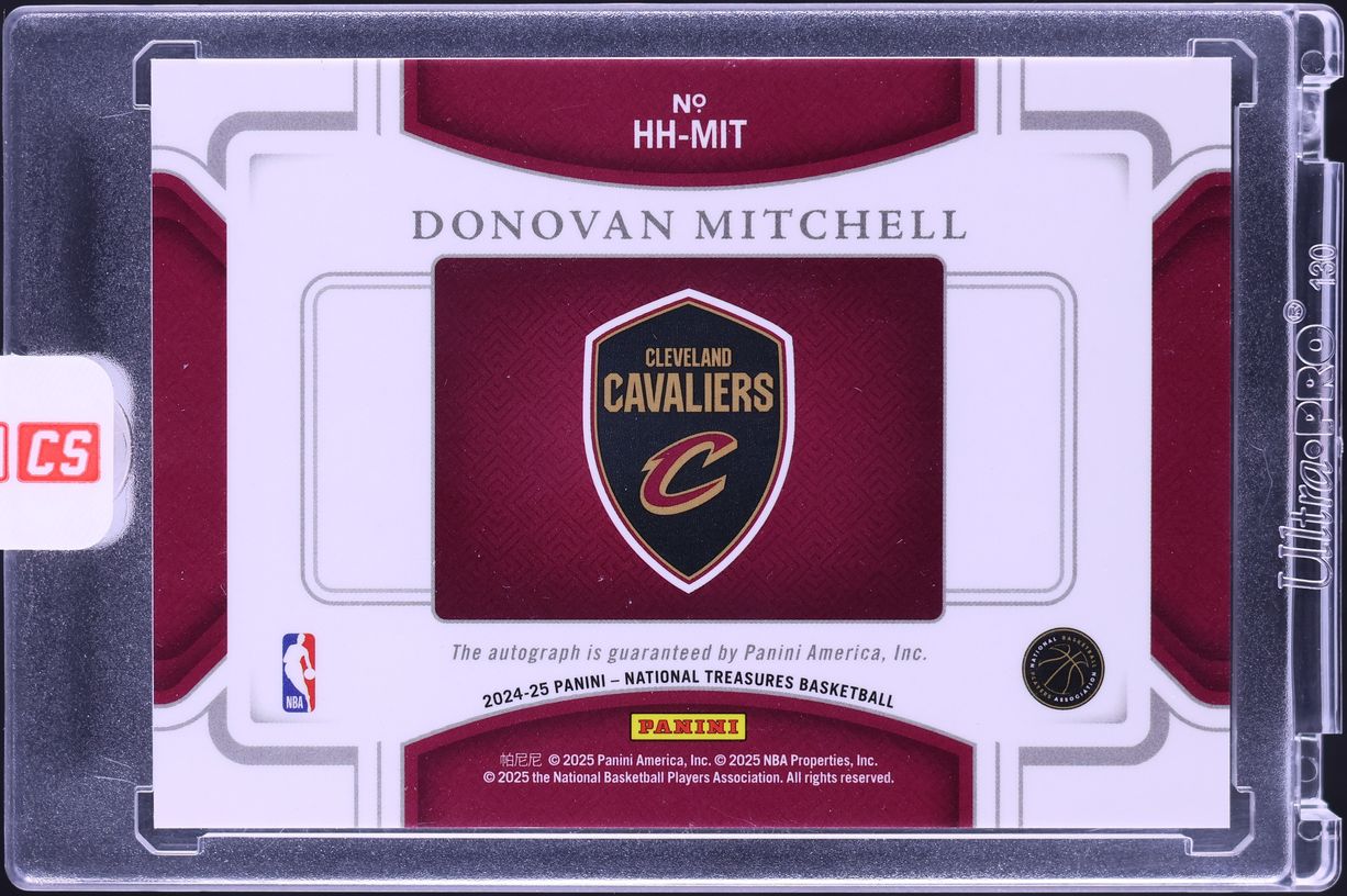 2024 National Treasures Hometown Heroes Donovan Mitchell AUTO /49 #HH-MIT