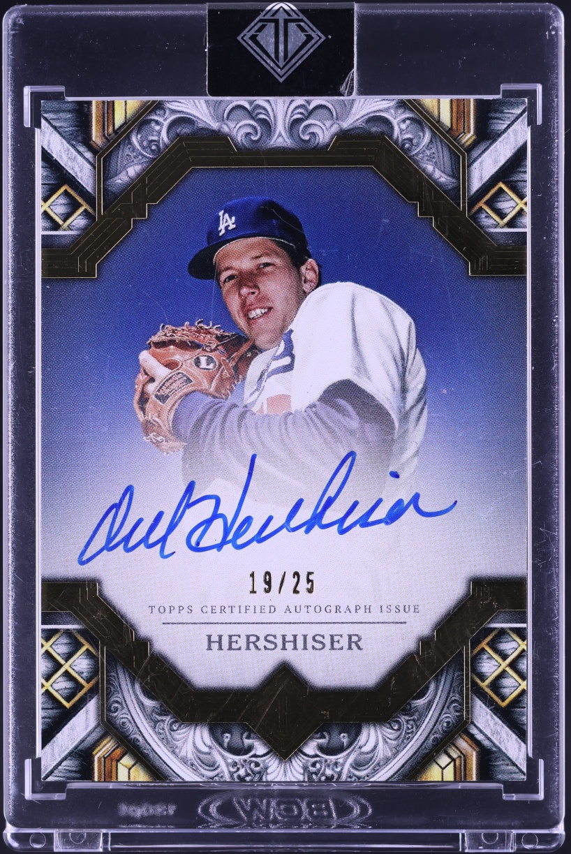 2025 Topps Transcendent Collection Orel Hershiser  AUTO /25 #TAC-OH