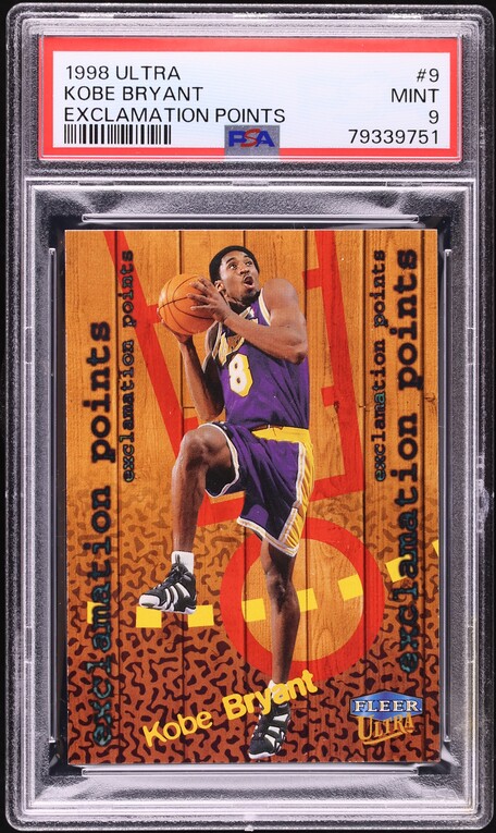 1998 Upper Deck Super Powers Kobe Bryant #S13 CSG 8.5 NM-MT+ on