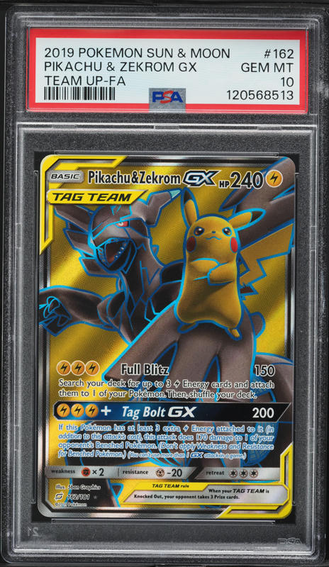 ポケモンカードゲーム Pikachu & Zekrom GX #101 PSA NM-MT Pikachu & Zekrom GX #101 PSA NM-MT ポケモンカードゲーム Pikachu