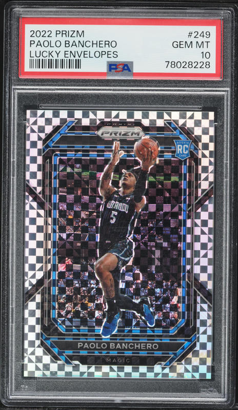 その他 NBA PRIZM PAOLO BANCHERO ROOKIE PSA 10 NBA PRIZM PAOLO BANCHERO ROOKIE PSA 10