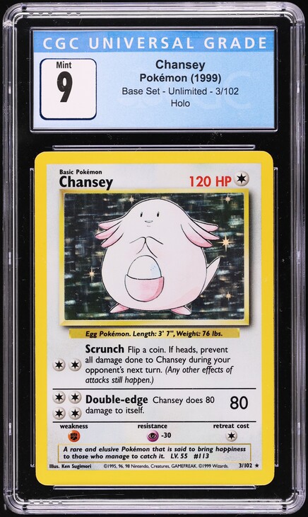 2016 Pokemon Japanese XY 20th Anniversary 1st Edition Holo Chansey