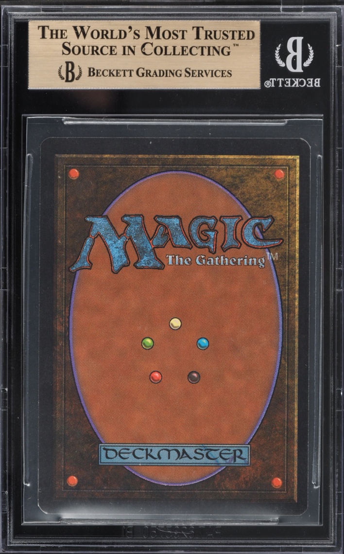 1993 Magic The Gathering MTG Beta Red Sky Island BGS 9.5 GEM MINT