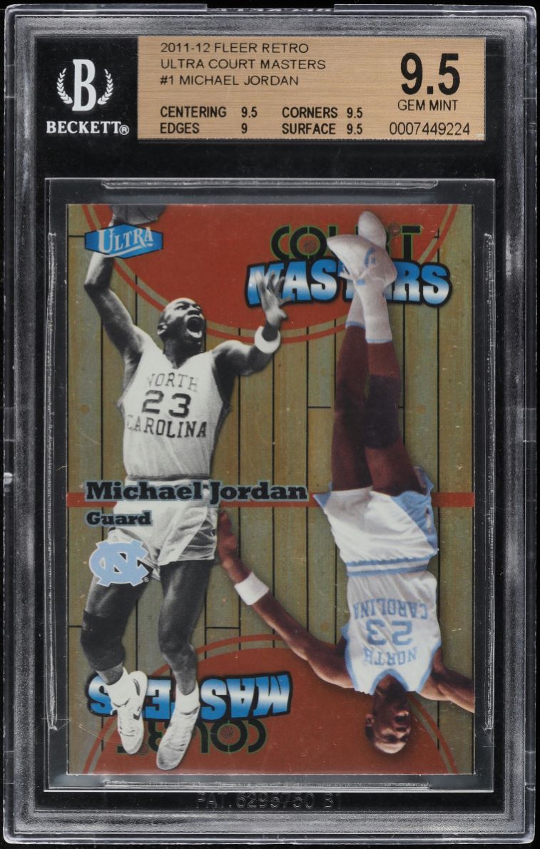 2013 Upper Deck All-Time Greats Michael Jordan AUTO DNA 10
