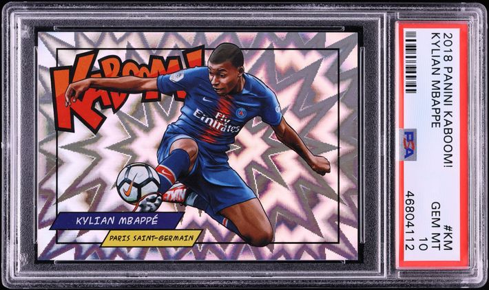 2018 Panini Adrenalyn XL World Cup Russia Kylian Mbappe ROOKIE