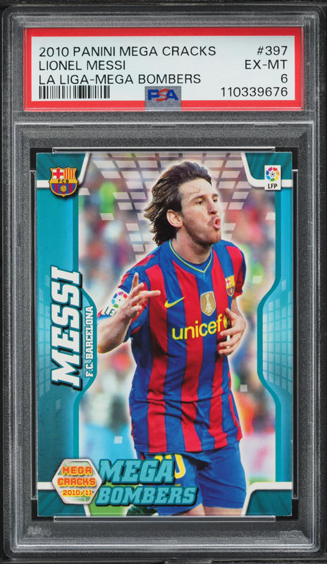 リオネルメッシ　ルーキーカード 2004 Panini Mega Cracks 2004 Panini Mega Cracks Lionel Messi Rookie Card | eBay