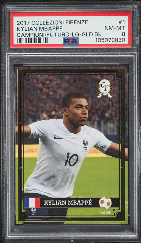 2017 Select Field Level White Prizm Kylian Mbappe ROOKIE /99 #224