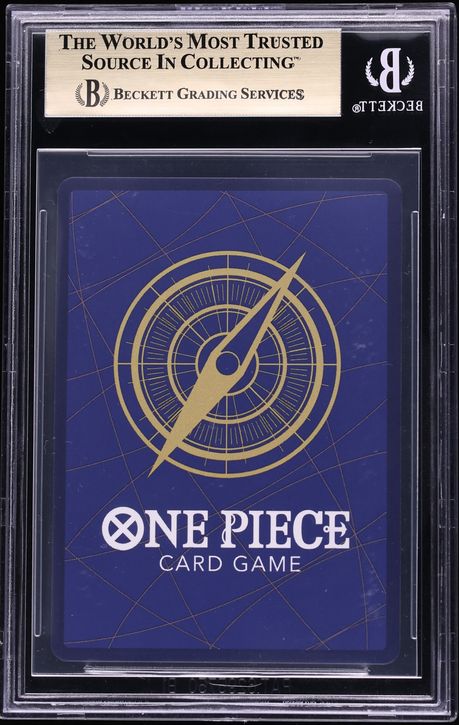 2024 One Piece Emperors New World Gold Manga Art SEC Gol D Roger Gold #OP09-118 BGS 10 PRISTINE