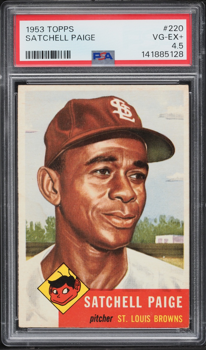 1953 Topps Satchell Paige #220 PSA 4.5 VGEX+