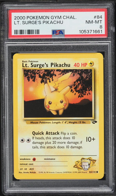 2000 Pokemon Spanish World Collection Snap Pikachu #26 PSA 9 MINT