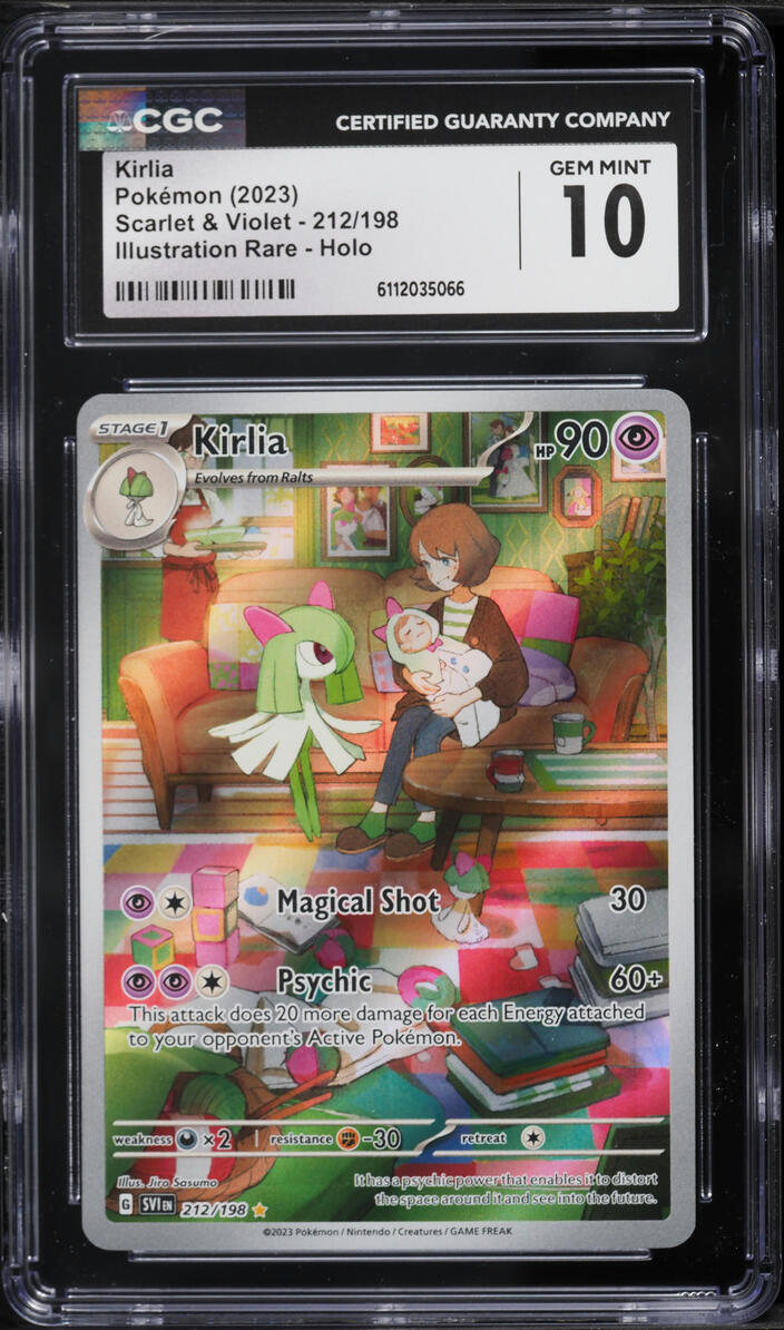 2023 Pokemon Scarlet & Violet IR Kirlia #212 CGC 10 GEM MINT