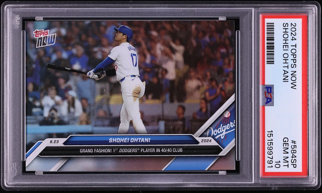 2024 Topps Now Shohei Ohtani SP #584 PSA 10 GEM MINT