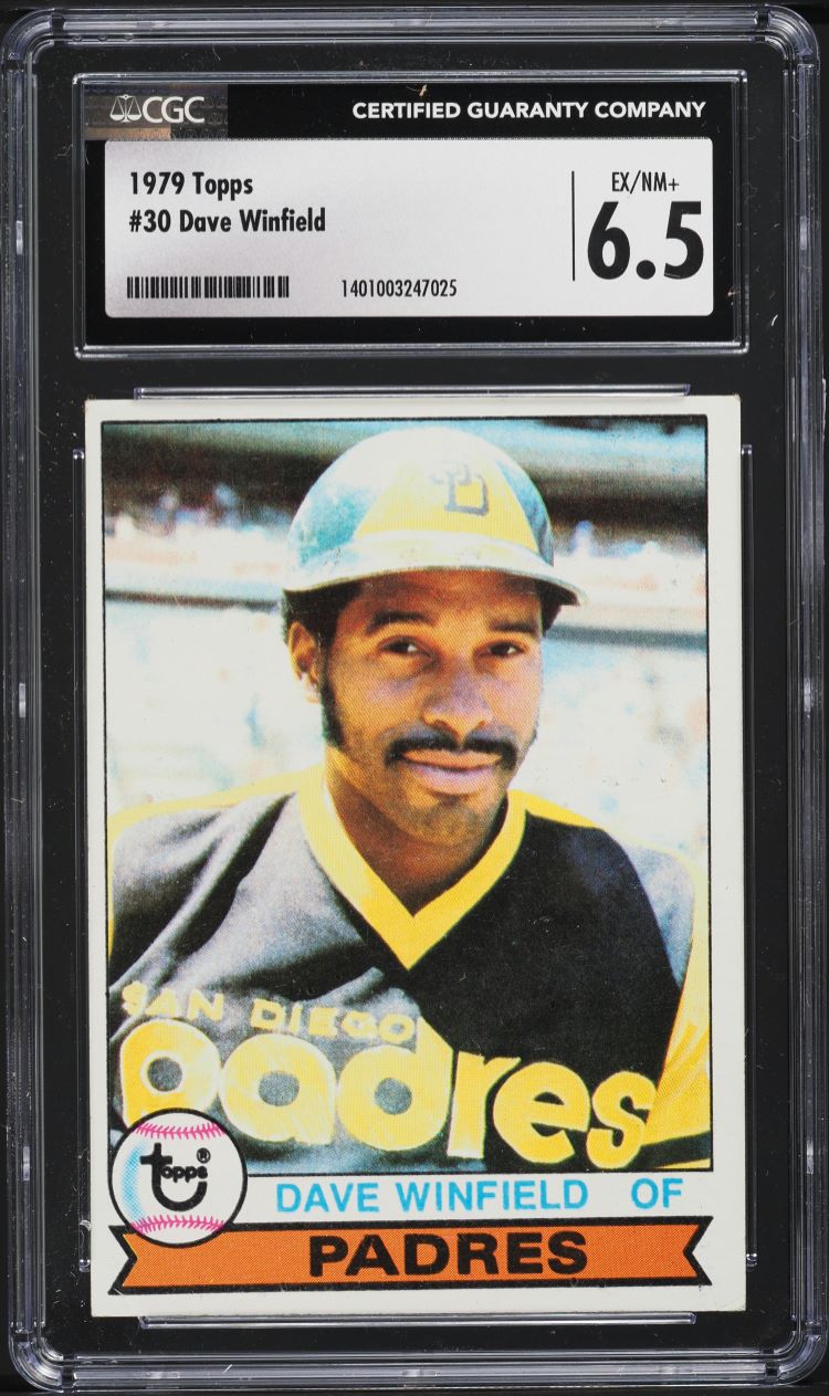 1979 Topps Dave Winfield #30 CGC 6.5 EXMT+