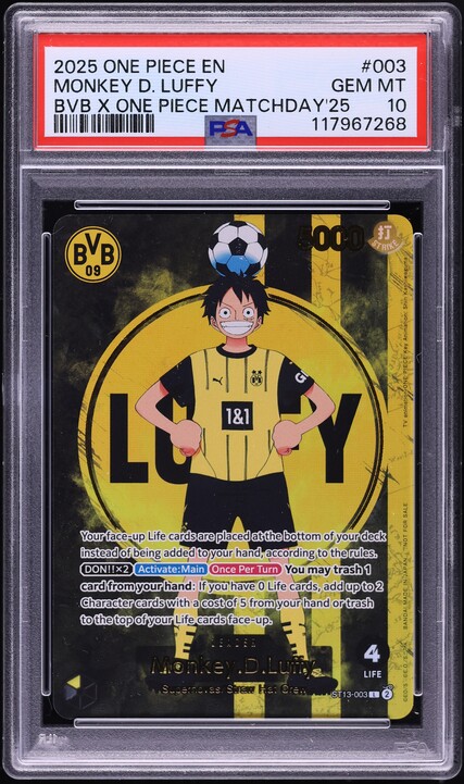 psa10 2025 ONE PIECE EN モンキー・D・ルフィ #010 2025 One Piece Japanese Fist Divine Speed Manga Alt Art
