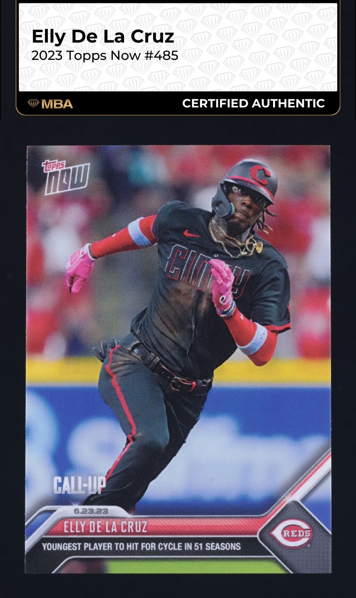 2023 Bowman Sterling Gold Refractor Elly De La Cruz PROSPECT /50