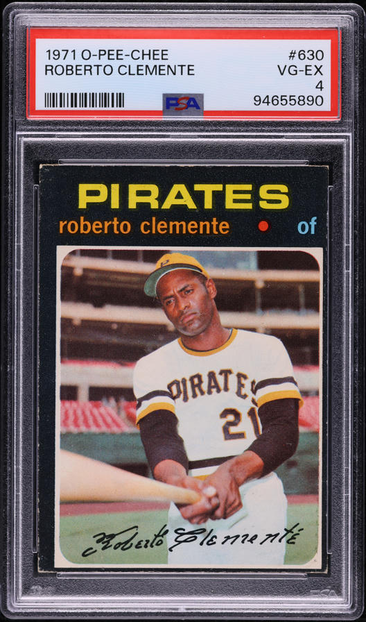 Carte De Baseball 1973 Topps #50 Roberto Clemente - État Quasi Neuf (MT/NMMT)