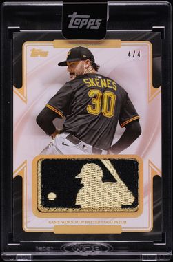 2025 Topps Chrome MVP Award Gold MLB Logoman Shohei Ohtani PATCH
