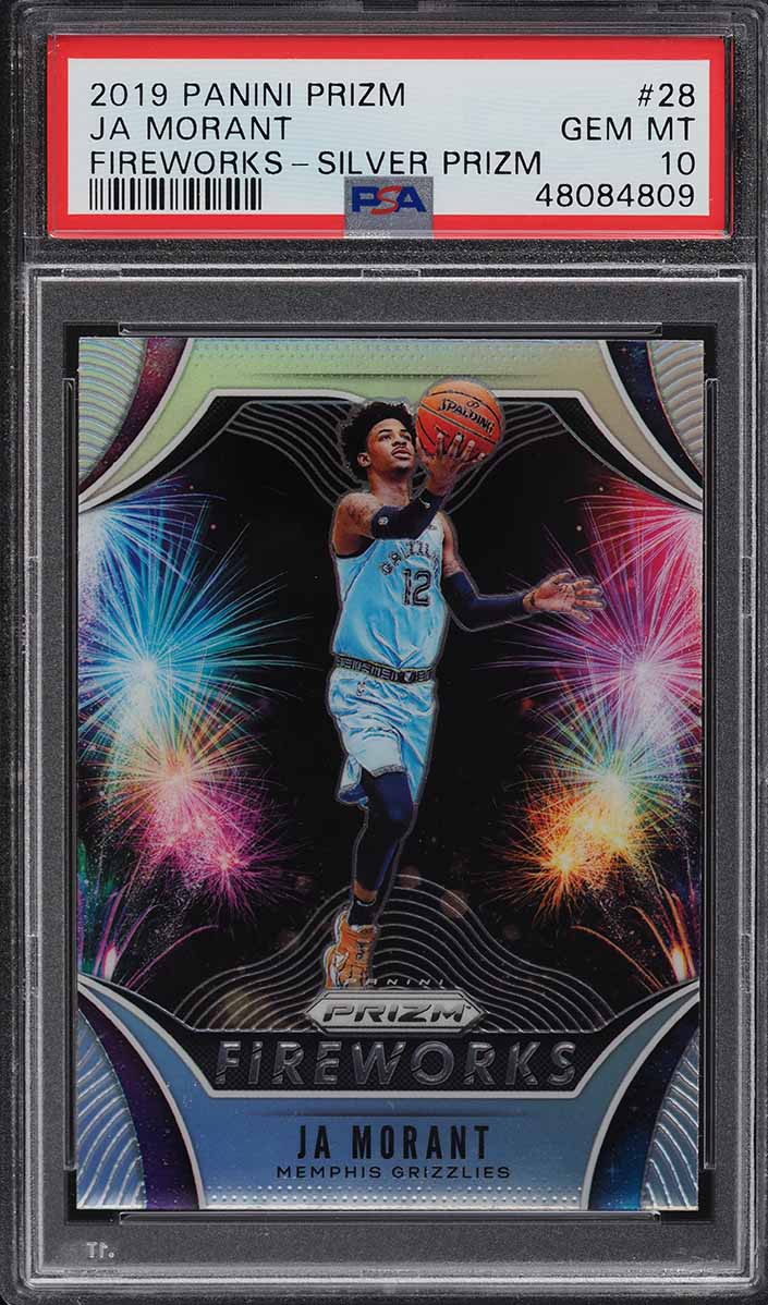 2019 Prizm Ja Morant Red Wave RC ルーキーカード 2019 Panini Mosaic Red Wave Ja Morant ROOKIE #274 PSA 10 GEM MINT