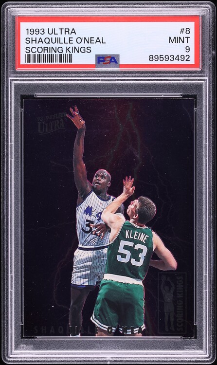 1993 Ultra Scoring Kings Shaquille O'Neal #8 PSA 9 MINT - Photo 1