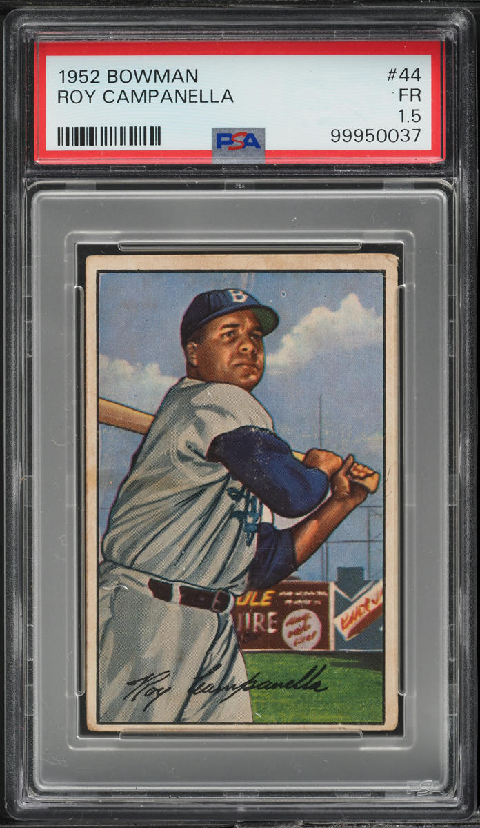 1952 Bowman Roy Campanella #44 PSA 1.5 FR