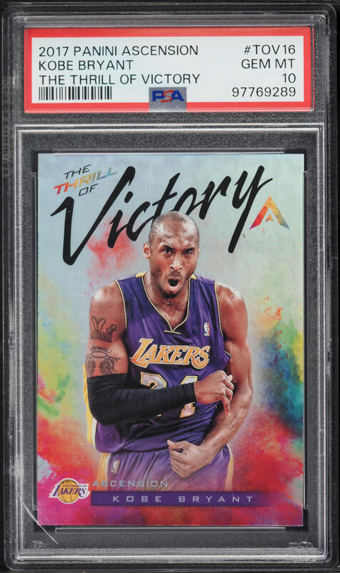 2017 Hoops Kobe Bryant #291 PSA 10 GEM MINT on Fanatics Collect