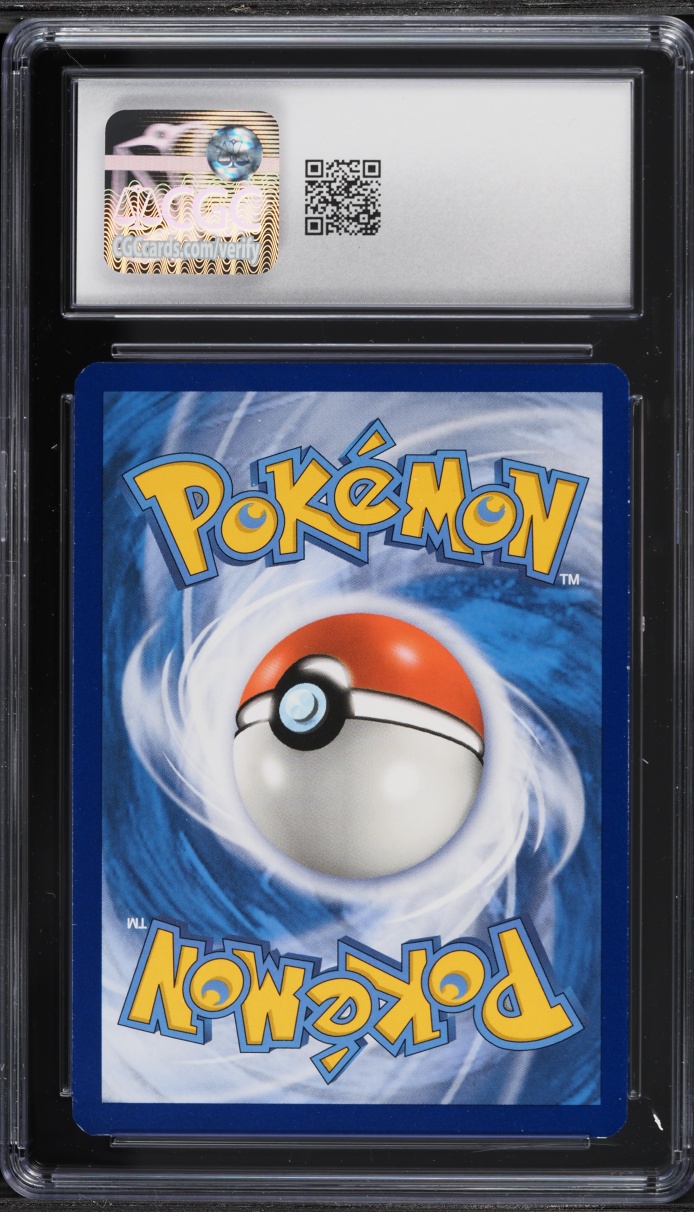 2019 Pokemon Sun & Moon Unbroken Bonds Reverse Holo Volcanion #25 CGC 8 NM-MT