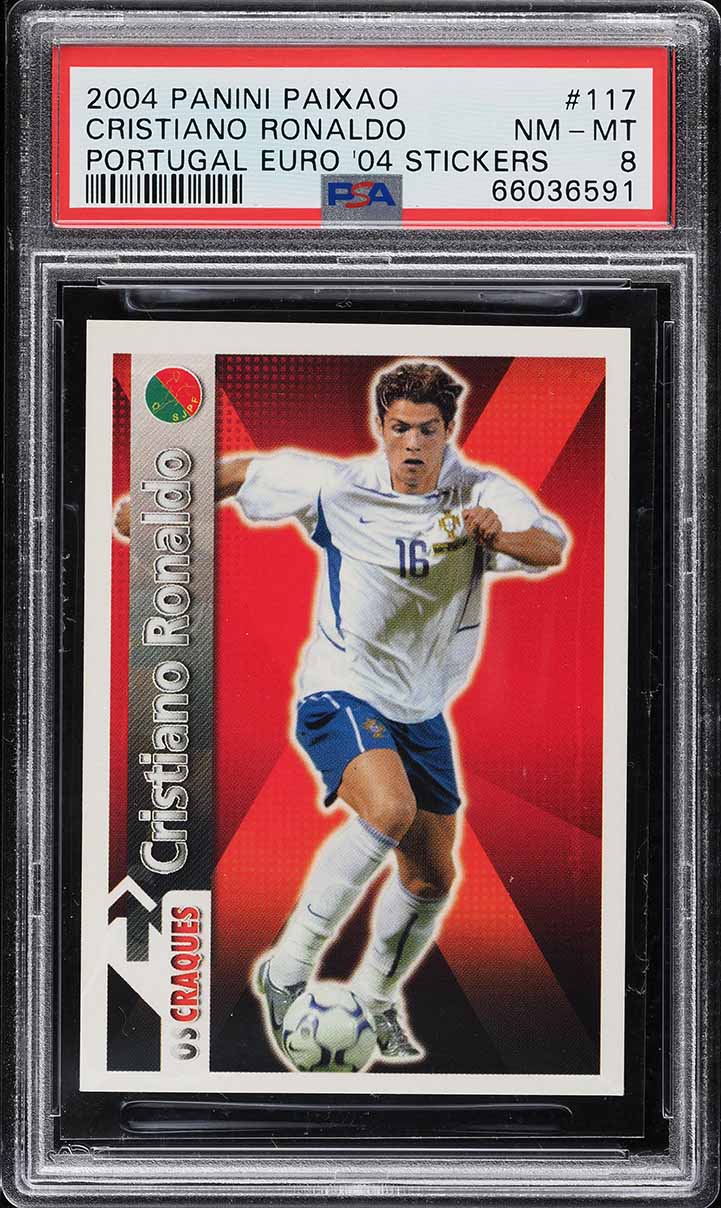 2004 SP Authentic Manchester United Cristiano Ronaldo #67 PSA 10