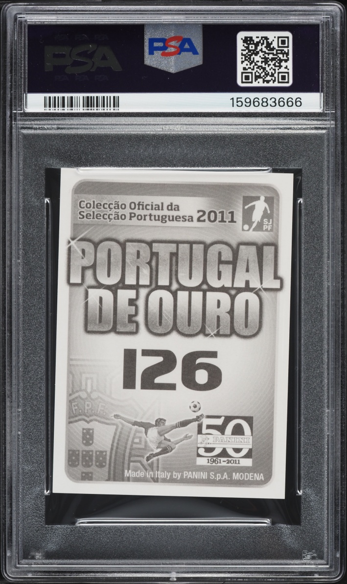 2011 Panini Portugal De Ouro Cristiano Ronaldo #126 PSA 10 GEM MINT