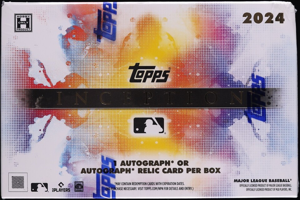 2024 Topps Inception Baseball Sealed Hobby Box, 7ct Cards on Fanatics ...