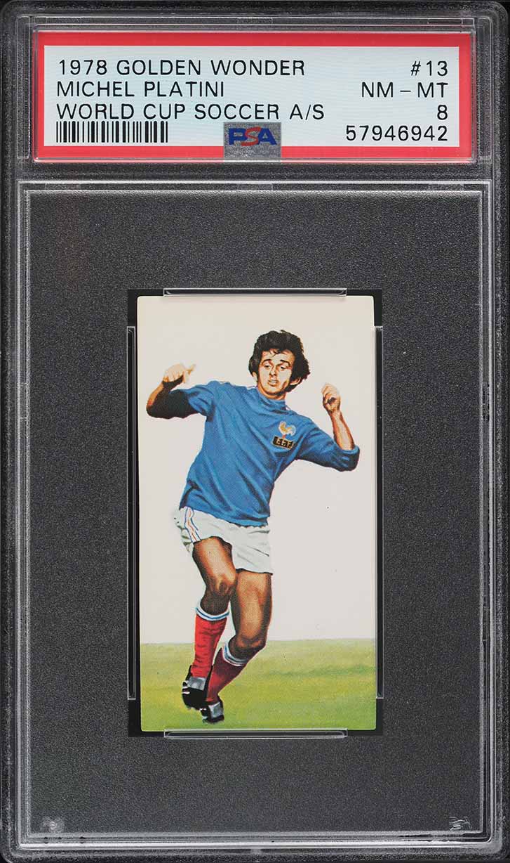 MICHEL PLATINI AS NANCY LORRAINE ASNL RECUPERATION PANINI FOOTBALL 76