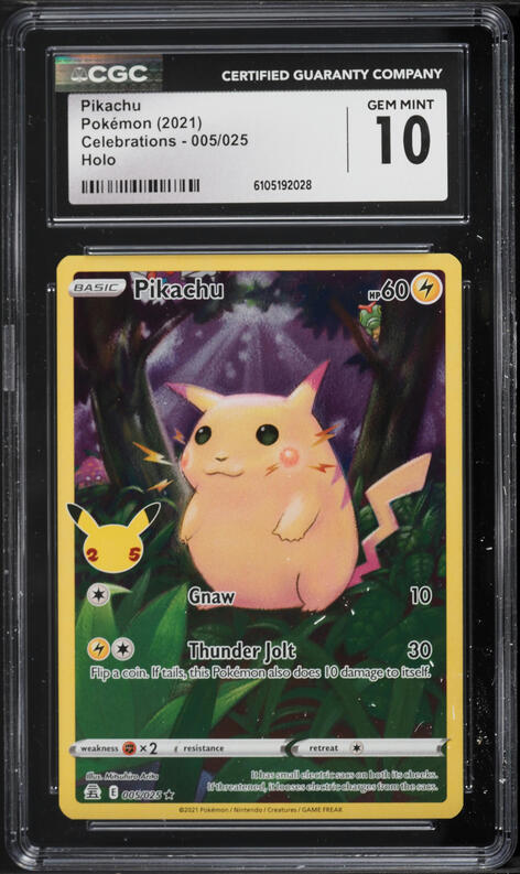 2021 Pokemon Japanese Sword & Shield Promo Yu Nagaba Pikachu #208