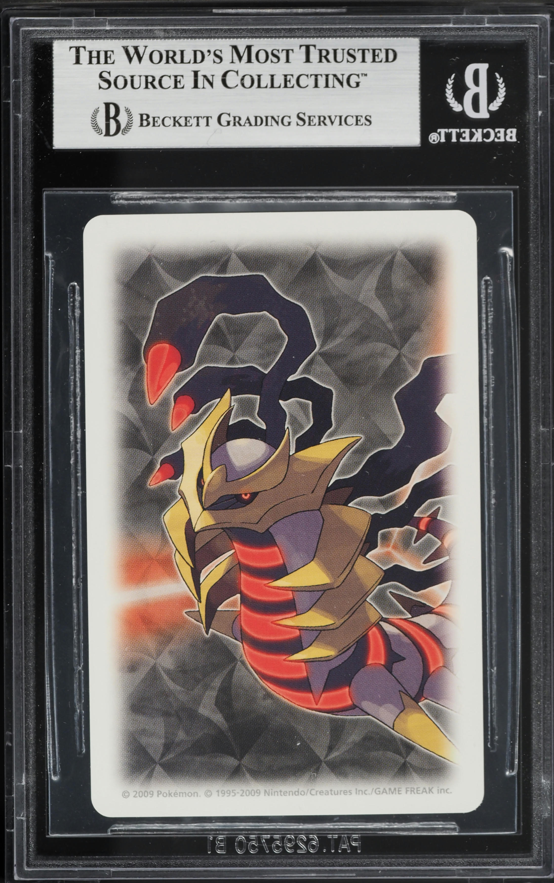 2009 Pokemon Japanese Platinum Poker Set Giratina Origin Form BGS 8.5 ...