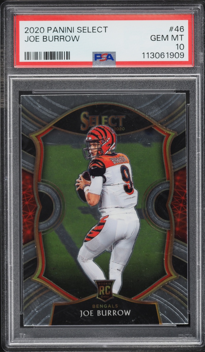 2020 Select Concourse Joe Burrow ROOKIE #46 PSA 10 GEM MINT