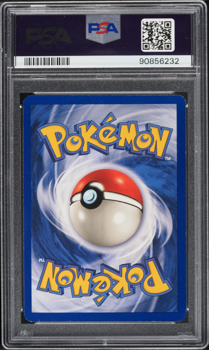 1999 Pokemon Fossil Holo Dragonite #4 PSA 8 NM-MT
