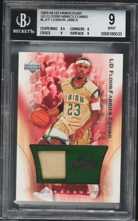 2003 Upper Deck Box Set LeBron James ROOKIE RC #5 PSA 9 MINT on