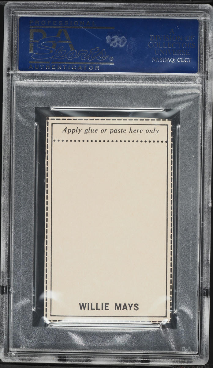 1969 MLB Photostamps Willie Mays HAND CUT PSA 5 EX