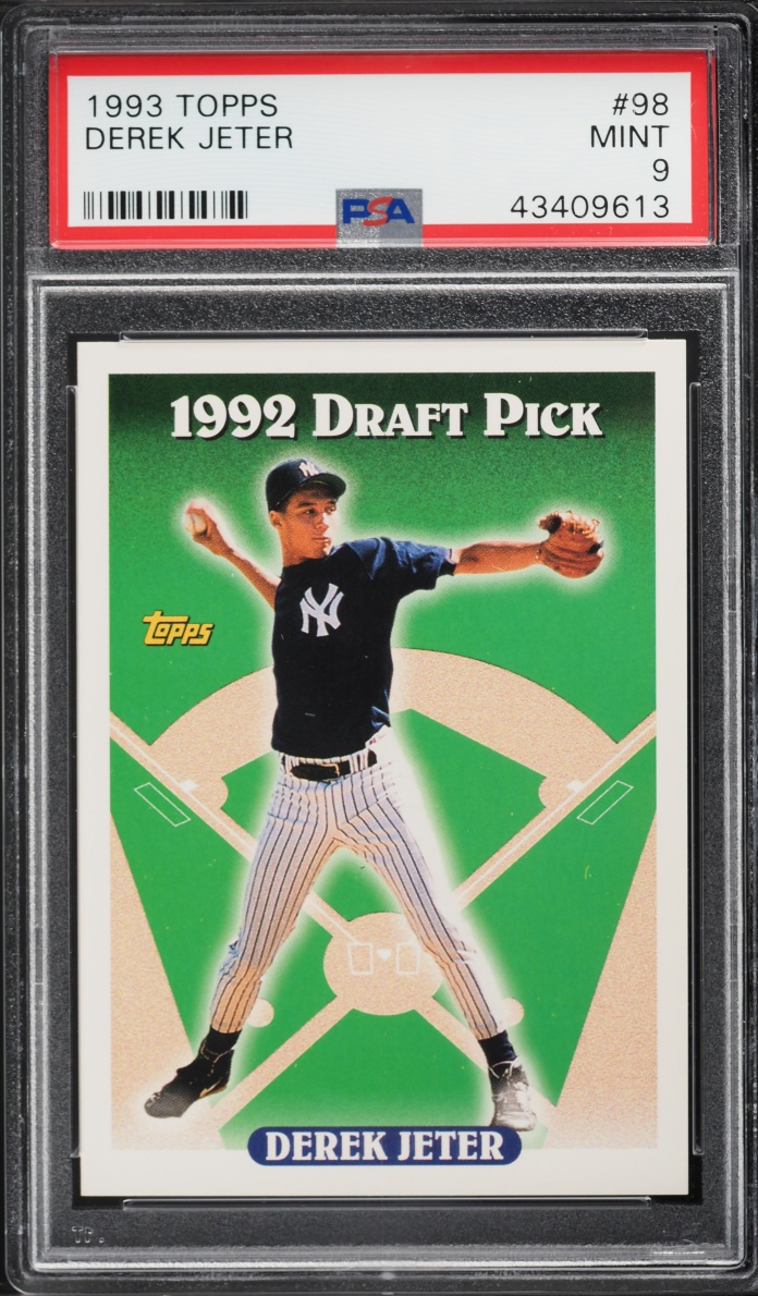 1993 Topps Derek Jeter ROOKIE #98 PSA 9 MINT