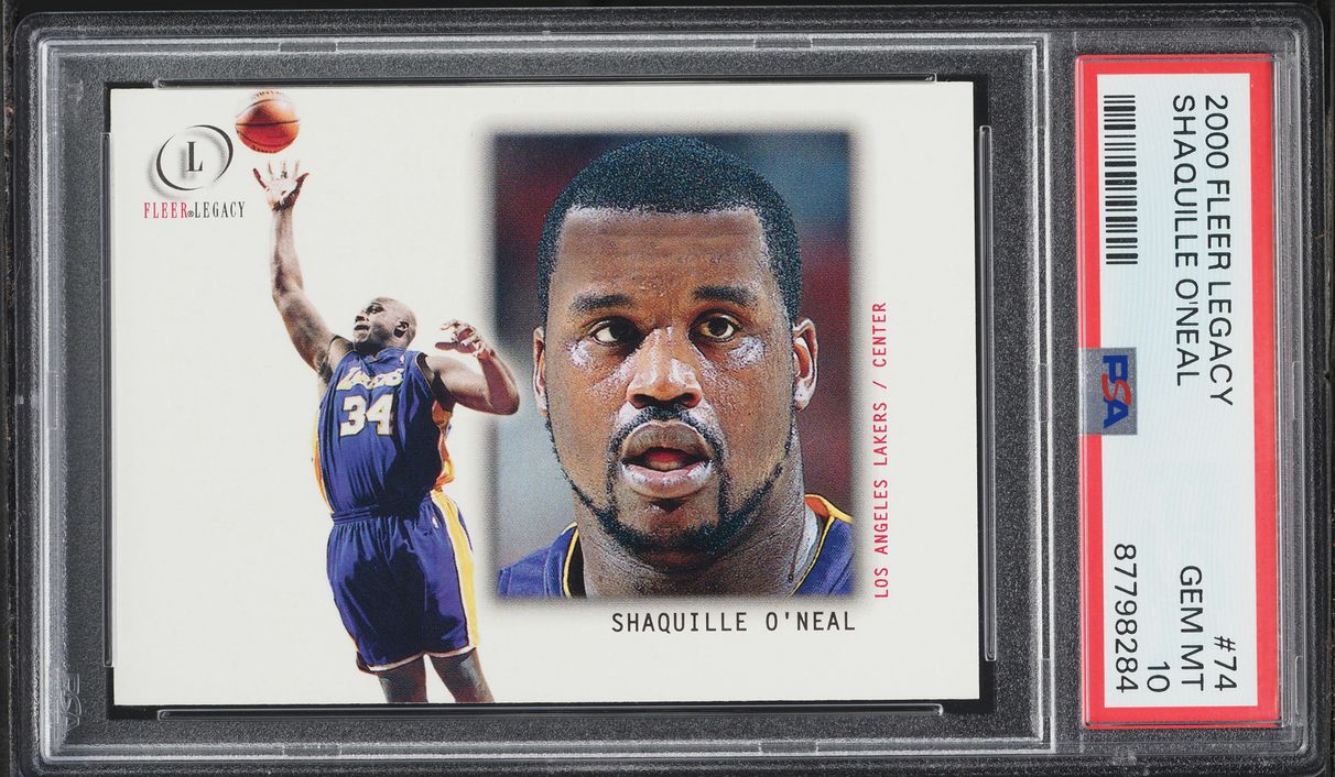 2000 Fleer Legacy Shaquille O'Neal #74 PSA 10 GEM MINT - Photo 1