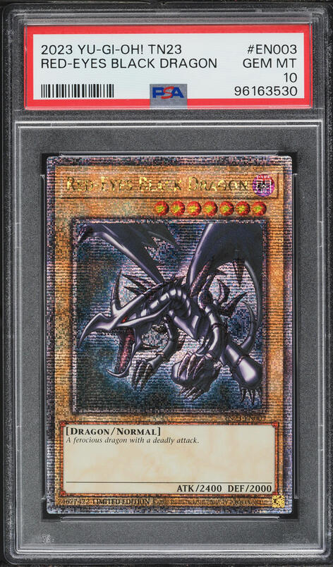 2023 Yu-Gi-Oh! 25th Anniversary Red Eyes Black Dragon #TN23-EN003