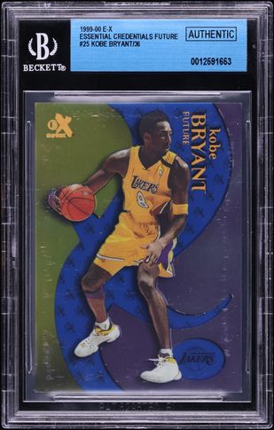 1999 Stadium Club Chrome Previews Refractor Kobe Bryant #SCC7 PSA