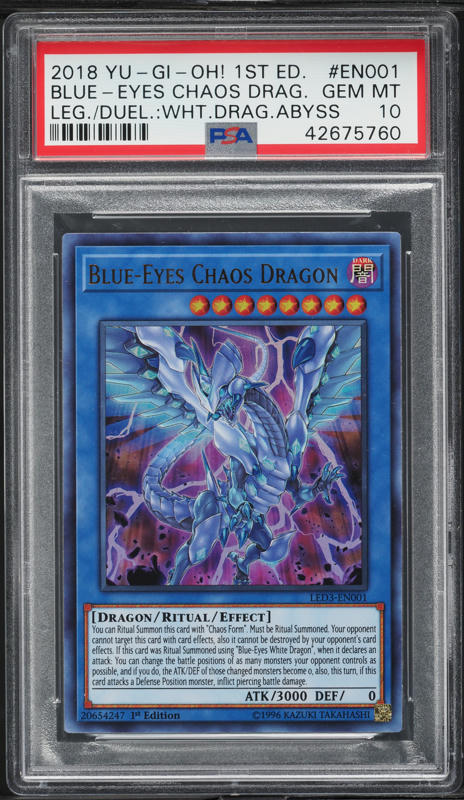 2016 Yu-Gi-Oh! MVP1 1st Edition Blue-Eyes Chaos Max Dragon #MVP1