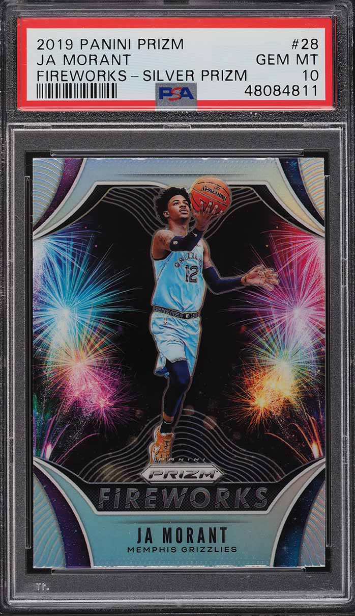 2019 Panini Mosaic Red Wave Ja Morant ROOKIE #274 PSA 10 GEM MINT