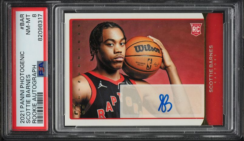 BGS10！Scottie Barnes Prizm Mojo Auto /25 Scottie Barnes 2021 Prizm #320 Mojo /25 Price Guide - Sports