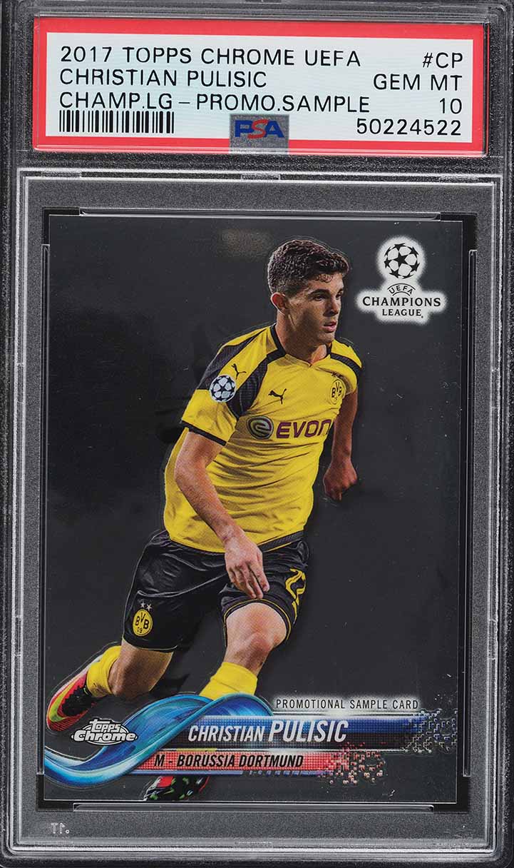 2017 Topps Chrome UEFA Promotional Sample Cristiano Ronaldo #CR